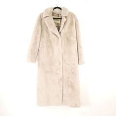 美品・2023年モデル】 ヘルノ エコファー ロング丈 コート ベルト 40