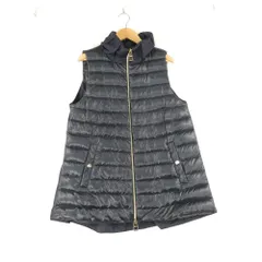 美品 HERNO ヘルノ PI001433D-12017-9200 ダウンベスト 40 ナイロン100％ ノースリーブ ジップアップ レディース AM8974A83 のサムネイル