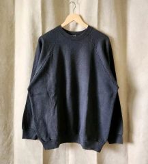 CONFECT 02241-0049 クォーターゲージニット クルーネック 紺02241