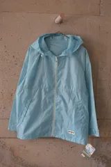未使用　OUTDOOR 水色レインパーカーのサムネイル