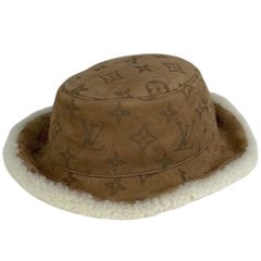 LOUIS VUITTON ムートン ハット シャポー モノグラム LOUIS VUITTON ムートン ハット シャポー モノグラム - メルカリ