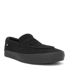 VANS SHOES バンズ シューズ スニーカー SKATE LOAFER SUEDE BLACK/BLACK（US企画）　スケートボード スケボーのサムネイル