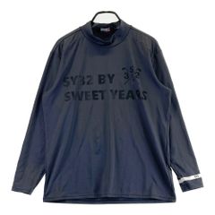 SY32 LEAD YOU GOLF 長袖シャツ ダークブルー SY32 LEAD YOU GOLF 長袖