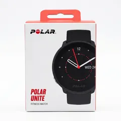 中古・動作品　POLAR (ポラール) ユナイト （ Polar Unite ） 健康管理 スマートウォッチ S-L  ブラックのサムネイル