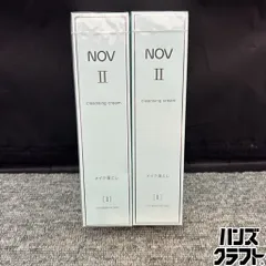  ◎ 【未開封／2本セット】 ノブ II クレンジングクリーム メイク落とし 110g 2本セット NOVII NOV2のサムネイル