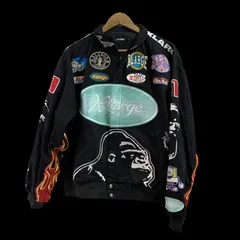 [むつ75-061204][併売] X-LARGE エクストララージ RACING JACKET Mサイズ 101214021003[中古][メンズ]のサムネイル