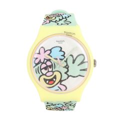 希少 Swatch イエローレーサー 腕時計 ストレンジャーシングス MAX着