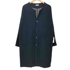 プランテーション Plantation 織柄 コットン ノーカラーコート レディース JPN：2 のサムネイル