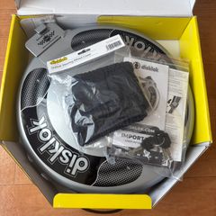 S 正規品 右ハンドル Disklok イエロー ゴールドエディション 英国製