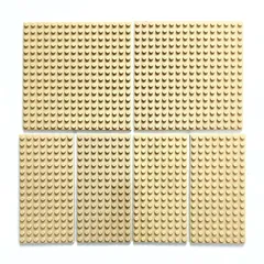 レゴ 正規品 中古 プレート 6枚セット タン レゴブロック【管理番号：4060】のサムネイル