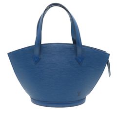 正規品超美品LOUIS VUITTON エピレザー バッグ 青 サンジャック - メルカリ