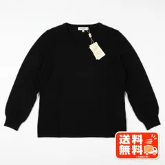 pierre cardin ピエールカルダン ウール100% ニット ブラック 42のサムネイル