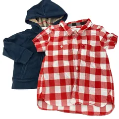 186005 BURBERRY バーバリー 子供服 2点まとめ売りのサムネイル