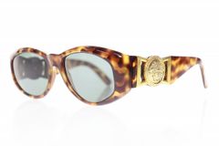 VERSACE べっ甲柄 メデューサ サングラス ブラウン ヴィンテージ