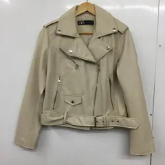 ZARA ザラ ジャケット、上着 ライダース 3046 029 712 フェイクレザー ダブルライダースジャケット