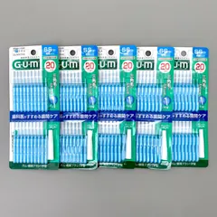 썬스타 GUM 치간브러쉬, I자형, SS사이즈, 100개 세트, 대량구매, 치주관리, 충치예방, 구강관리