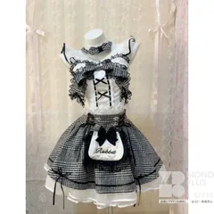 レース リボン チュールスカート セットアップ ロリータ かわいい CS616P031