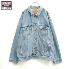 90s USA製 vintage Levi's 70507 デニムジャケット メンズ 表記XLサイズ