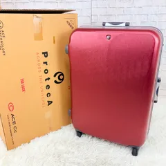 PROTECA EQUNOX LIGHT プロテカ ACE エキノックスライト 大容量 希少 レッド TSAロック 赤 旅行 ビジネスのサムネイル
