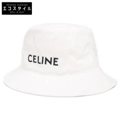 CELINE　セリーヌ　【即決/国内正規】2AUO4968P ロゴ刺繍 バケットハット　Mのサムネイル