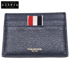 トムブラウン THOM BROWNE カードケース 名刺入れ トリコロール 革