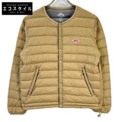 DANTON インナーダウンジャケット ブラウン 34 - メルカリ