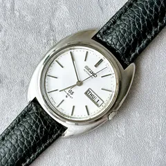 SEIKO GS グランドセイコー 5646-7000 ハイビート 自動巻 56GS デイデイト ホワイト文字盤 25石 SSケース ヴィンテージ メンズ腕時計のサムネイル