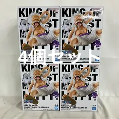 未開封 ONE PIECE KING OF ARTIST モンキー・D・ルフィ ギア5 Ⅲ フィギュア 4個セット SF6851 c099