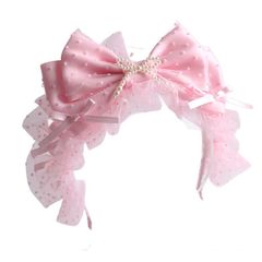 Candy pop カチューシャ ピンク×サックス Angelic Pretty - メルカリ