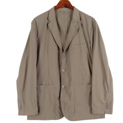 新品 無印 MUJI labo リネン混ウールジャケット L - メルカリ
