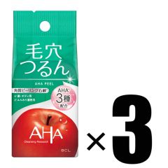 3 개 BCL Cleansing Research 클렌징 리서치 소프 AHA & 필 테두리 반죽 100g × 3 필링 비누