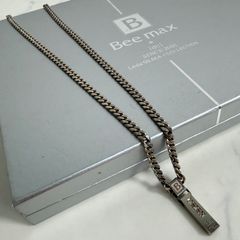レダシルマ Beemax シルバーネックレス ゲルマニウム❗️ダイヤ0.1ct