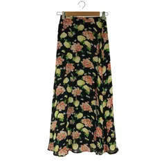 ローラアシュレイ LAURA ASHLEY レーヨン 花柄 スカート レディース  6のサムネイル