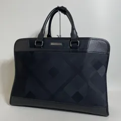2605-124｜ブラックレーベルクレストブリッジ ビジネスバッグ ナイロン レザー ブラックのサムネイル