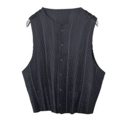 ISSEY MIYAKE MEN プリーツ ベスト 90s イッセイミヤケ - メルカリ