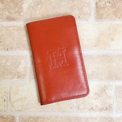 希少 イタリア製 HIROFU プラティカ 長財布 レザー シボ革 オレンジ
