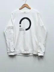 デサント 白 Oロゴ スウェット Tシャツのサムネイル