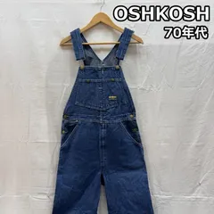 オシュコシュビゴッシュ 70年代 ビンテージ USA製 デニム オーバーオール 42TALON タロン つなぎ 70s VINTAGE メンズ - ISItems【USED】【古着】【中古】50161438のサムネイル