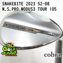 【中古】ウェッジ コブラ SNAKEBITE 2023 52-08 N.S.PRO MODUS3 TOUR 105 S 52 ウエッジ スチールシャフト おすすめ メンズ 右[3753]のサムネイル