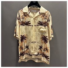 新品】 CELINE セリーヌ ハワイアンシャツ/シルク - メルカリ