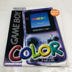 ゲームボーイカラー 本体　アクアブルー　ミルキーホワイト　ローソン限定 任天堂 ゲームボーイカラー アクアブルー×ミルキーホワイト ローソン