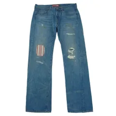 JUNYA WATANABE COMME des GARCONS MAN ジュンヤワタナベコムデギャルソンマン 20SS WE-P202 1947年モデル カスタマイズ リペア加工 綿デニム製品加工 パンツ W32 L32【中古】のサムネイル
