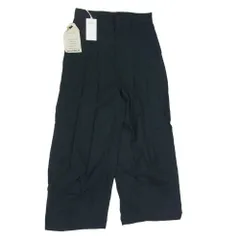 SHINYAKOZUKA シンヤコヅカ 2601SK55 COTTON DOUBLE WEAVE コットン ダブル ウェーブ ハイバギー パンツ ブラック系 S【美品】【中古】のサムネイル
