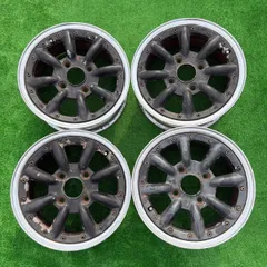 ワタナベ　RS-8  14インチホイール　PCD100 4H 14×6J OFF+40 4本セットのサムネイル