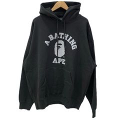 初期 APE ASNKA ロゴ ラインストーン パーカー XL スワロフスキー