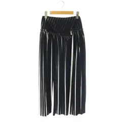 3.1 フィリップリム 3.1 phillip lim バイカラープリーツスカート ロング フレア 0 ブラック ホワイト /DO ■OSのサムネイル