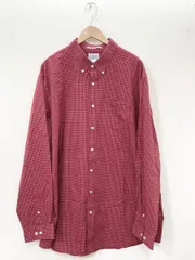 L.L.Bean エルエルビーン WRINKLE RESISTANT チェック シャツ sizeXXL-TALL/茶 ■■メンズのサムネイル