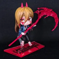 エルココ でふぉるむぷらす チェンソーマン パワー フルアクションデフォルメフィギュア リペイント 塗装 完成品 CHAINSAW MAN power deformplus elcoco Custom Painted Figure