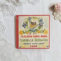1963年初版 チェコ・可愛い歌絵本「カッコウが鳴いた」Ladová