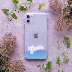 잠자는 고양이 [iPhone 클리어 케이스 ①]